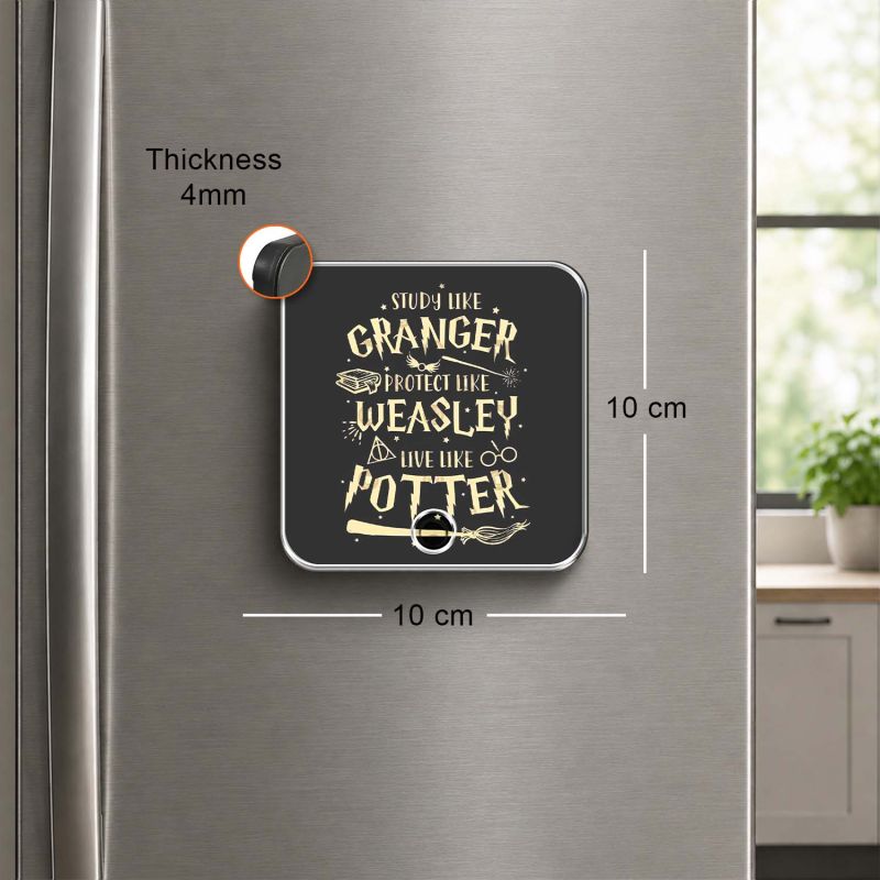 Harry Potter Theme Birthday Return Gift for Fans Girls, Boys & Friends Harry Potter Inspired Musical Fridge Magnet Playing Harry Porter Song Magnet